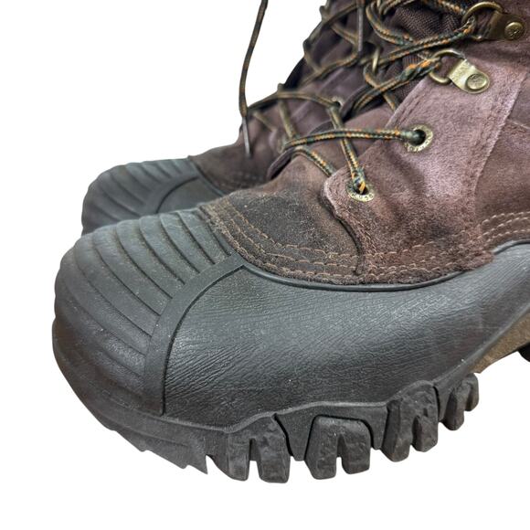 Rocky Jasper Trac Leather Brown Mens Lace Up Work Boots 200 Gr Thinsulate sz 8 - Picture 8 of 16